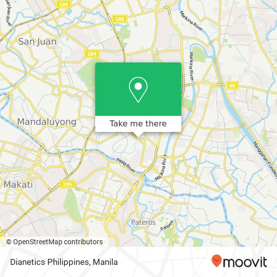 Dianetics Philippines map