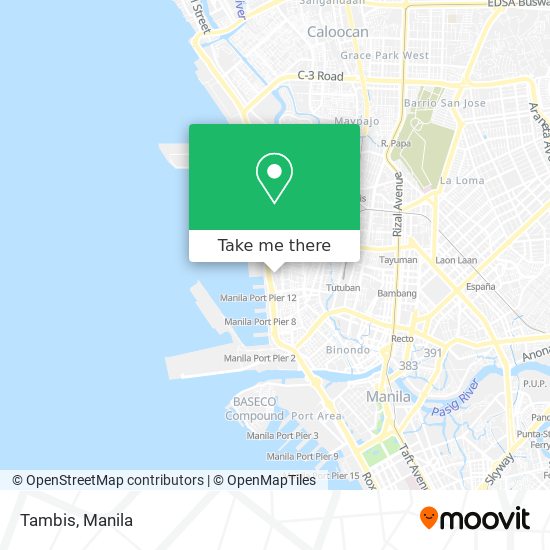 Tambis map