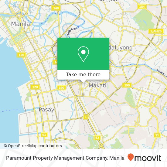Paramount Property Management Company map