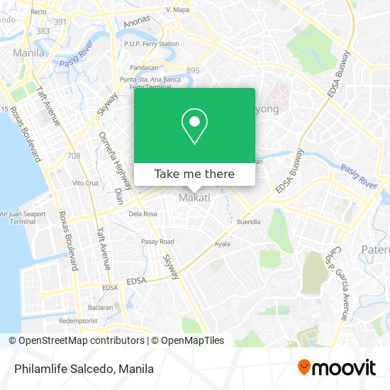 Philamlife Salcedo map