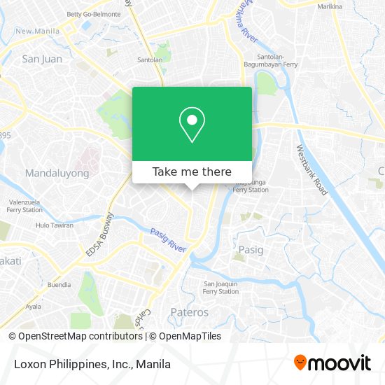 Loxon Philippines, Inc. map