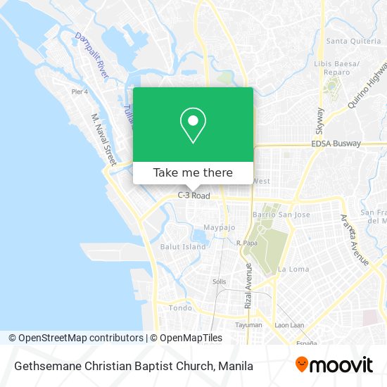 Gethsemane Christian Baptist Church map