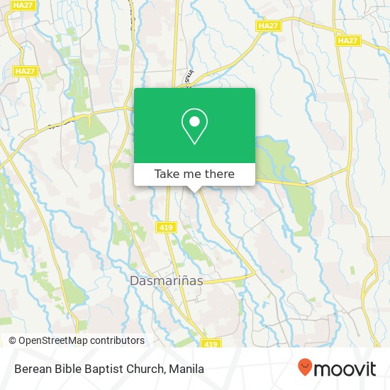 Berean Bible Baptist Church map
