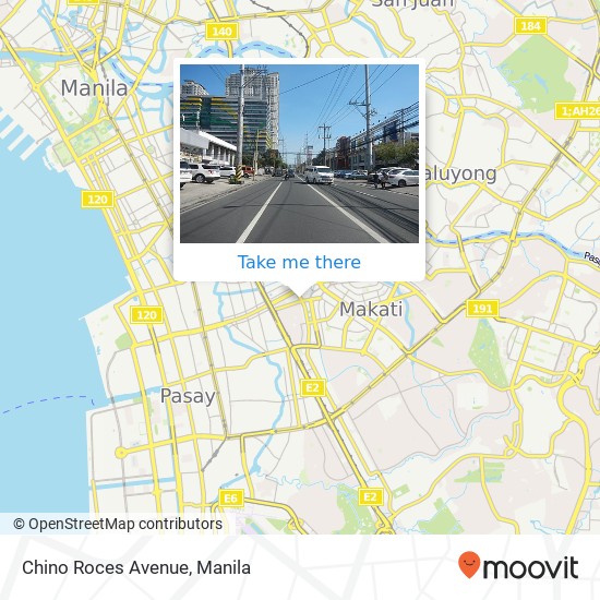 Chino Roces Avenue map