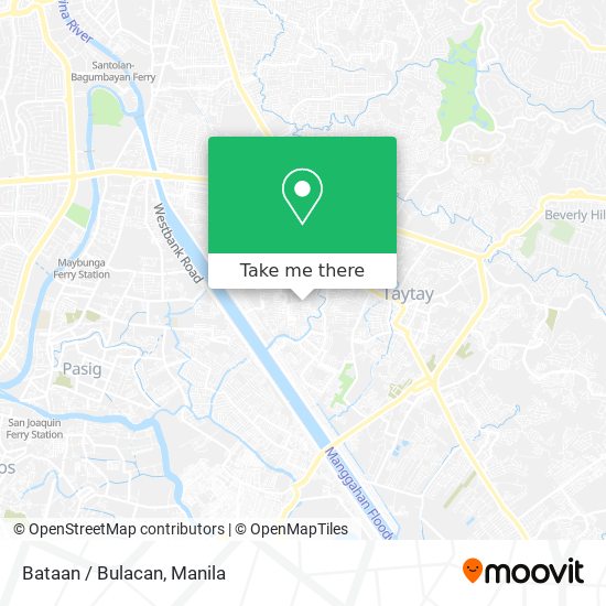 Bataan / Bulacan map