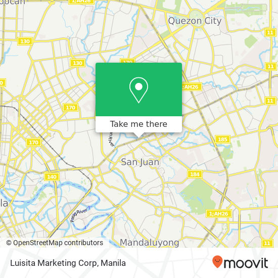 Luisita Marketing Corp map