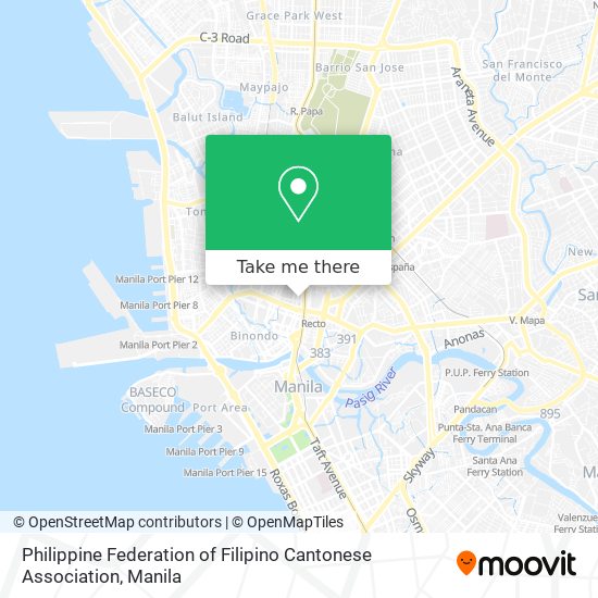 Philippine Federation of Filipino Cantonese Association map