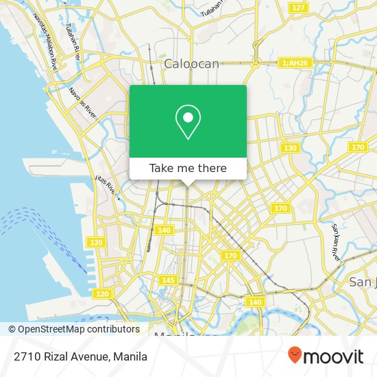 2710 Rizal Avenue map