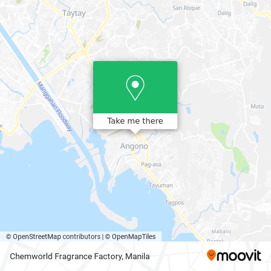 Chemworld Fragrance Factory map