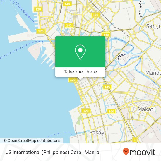 JS International (Philippines) Corp. map