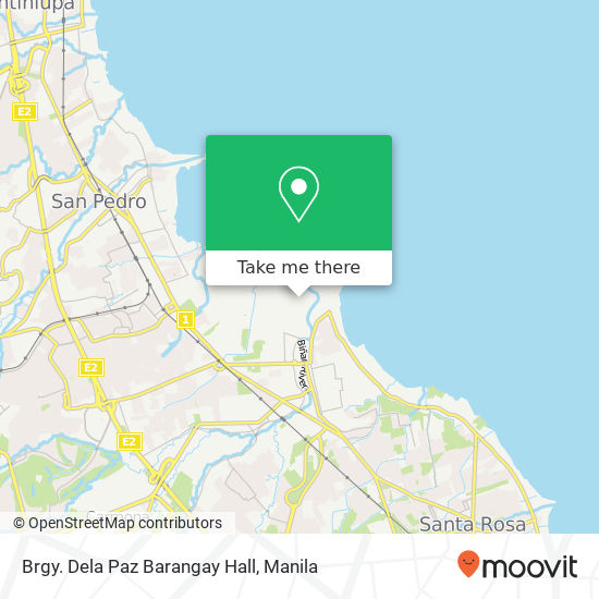 Brgy. Dela Paz Barangay Hall map