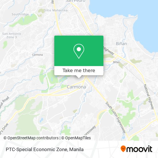 PTC-Special Economic Zone map
