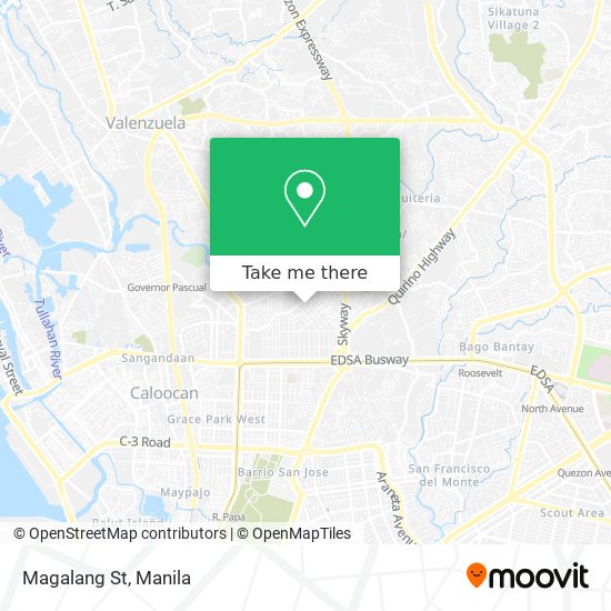 Magalang St map