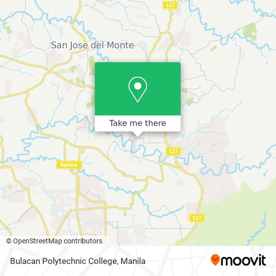 Bulacan Polytechnic College map