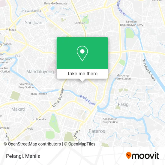 Pelangi map