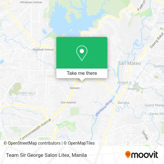 Team Sir George Salon Litex map