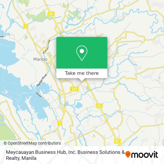 Meycauayan Business Hub, Inc. Business Solutions & Realty map