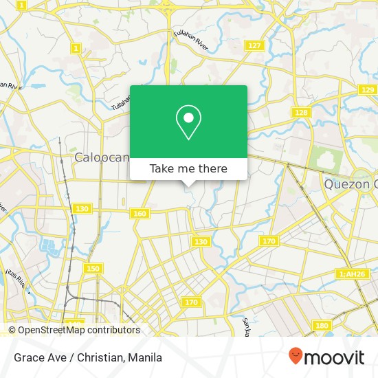 Grace Ave / Christian map