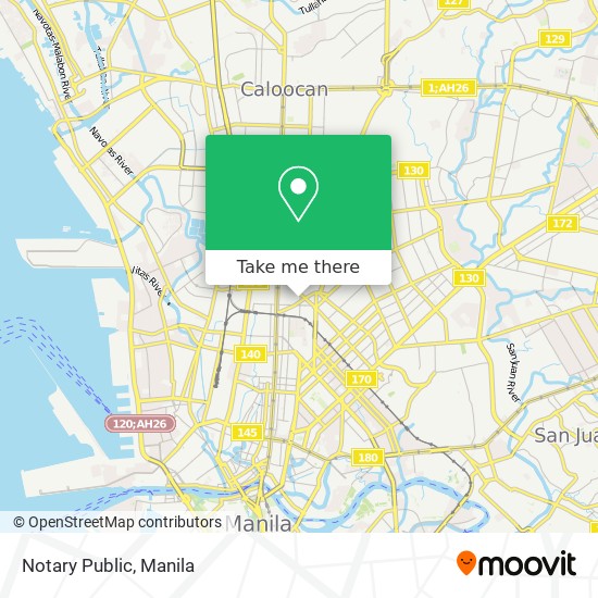 Notary Public map