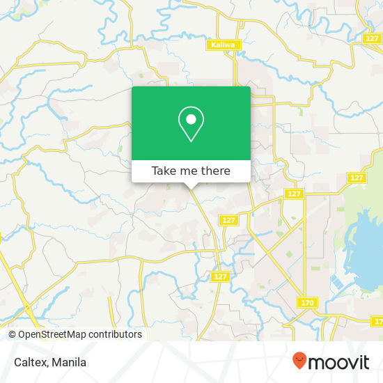 Caltex map