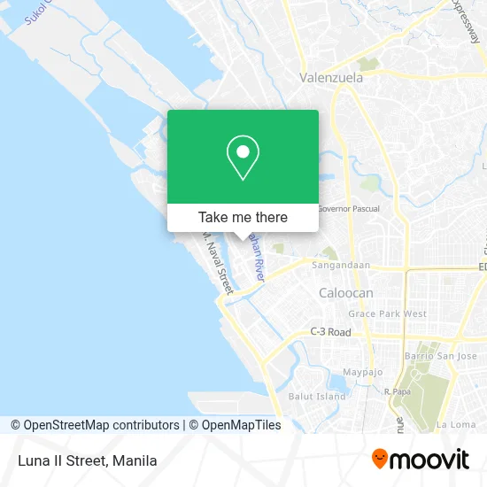 Luna II Street map