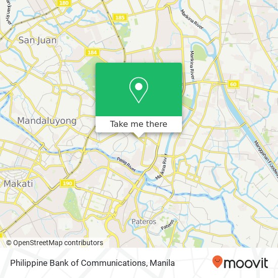 Philippine Bank of Communications map