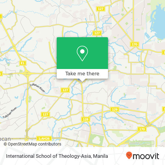 International School of Theology-Asia map