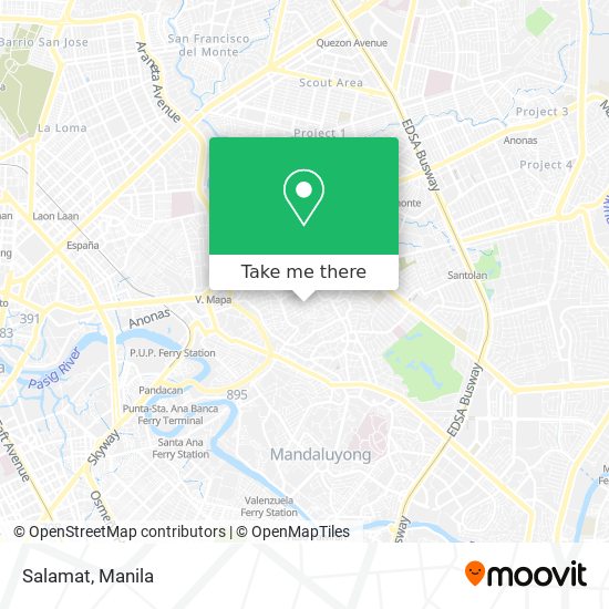 Salamat map