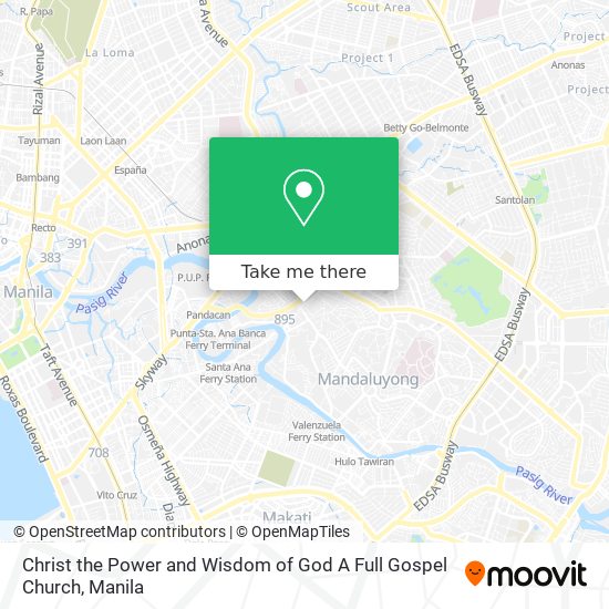 Christ the Power and Wisdom of God A Full Gospel Church map