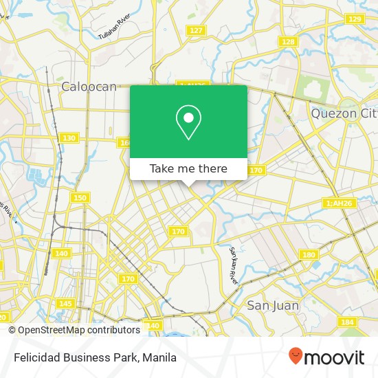 Felicidad Business Park map