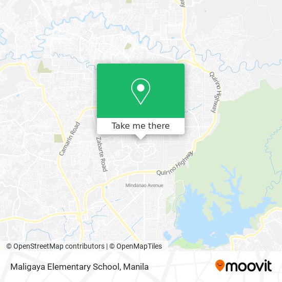 Maligaya Elementary School map