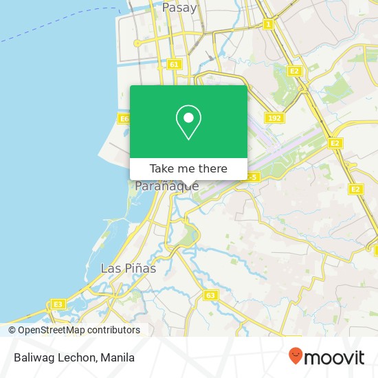 Baliwag Lechon map