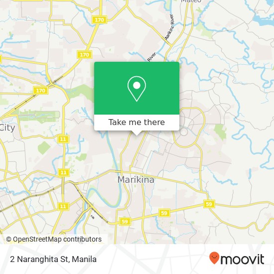 2 Naranghita St map