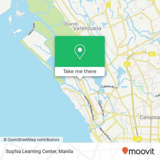 Sophia Learning Center map