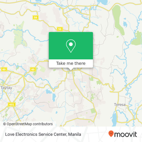 Love Electronics Service Center map