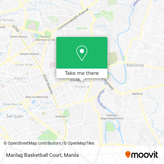 Marilag Basketball Court map