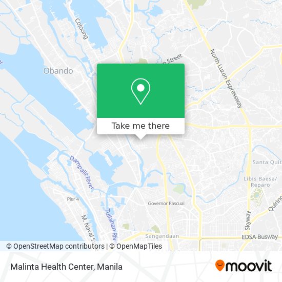 Malinta Health Center map