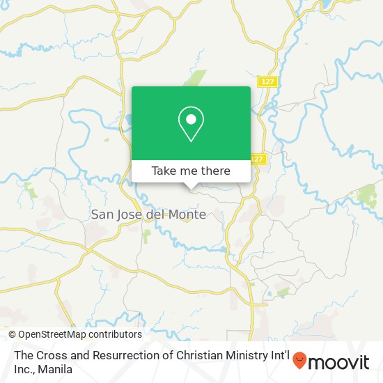 The Cross and Resurrection of Christian Ministry Int'l Inc. map