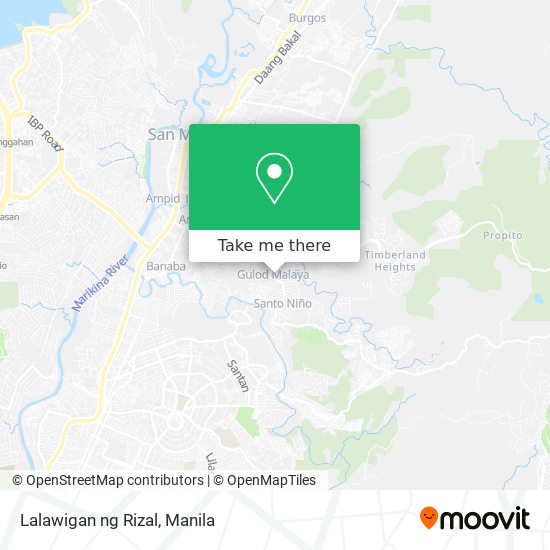 Lalawigan ng Rizal map