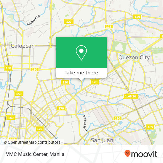 VMC Music Center map