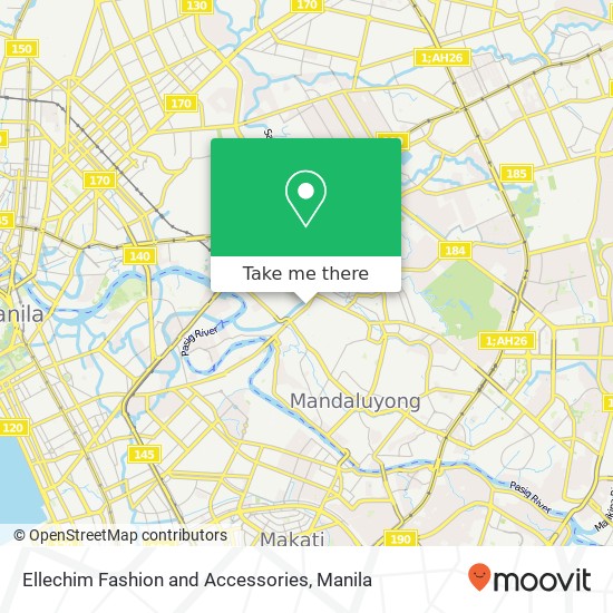 Ellechim Fashion and Accessories map