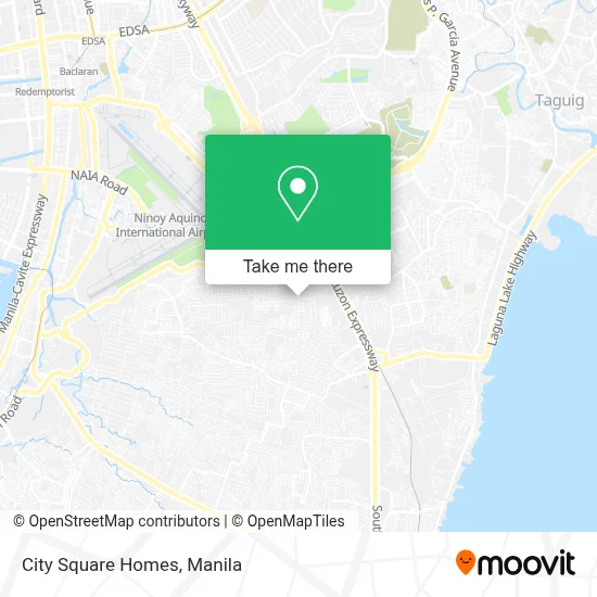 City Square Homes map