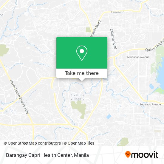 Barangay Capri Health Center map