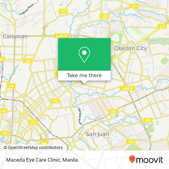 Maceda Eye Care Clinic map