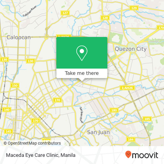 Maceda Eye Care Clinic map