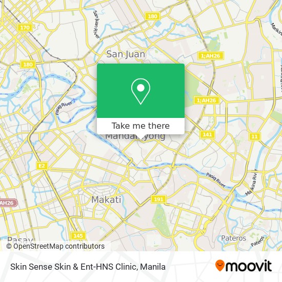 Skin Sense Skin & Ent-HNS Clinic map
