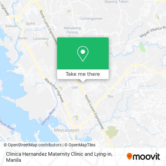 Clinica Hernandez Maternity Clinic and Lying-in map