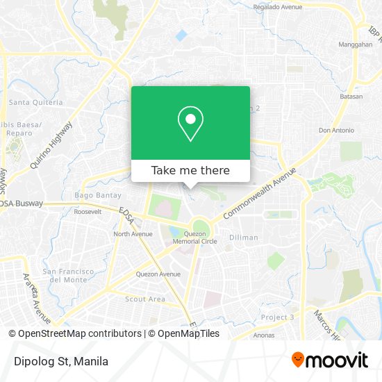 Dipolog St map