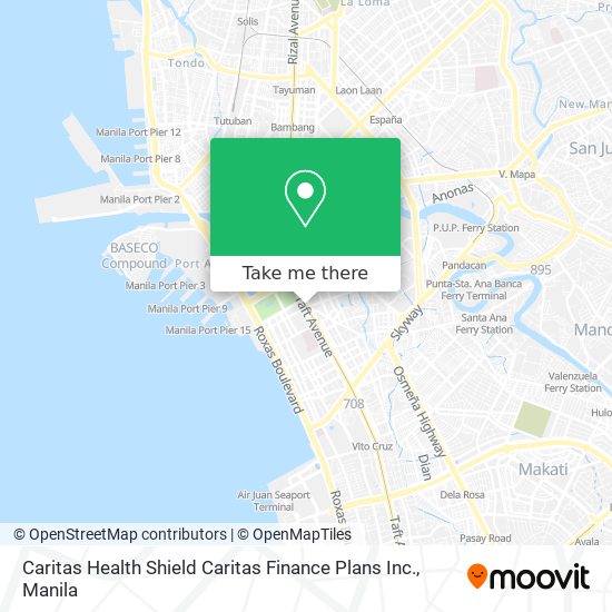 Caritas Health Shield Caritas Finance Plans Inc. map