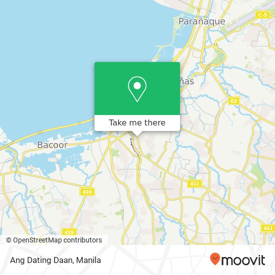 Ang Dating Daan map